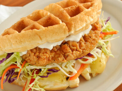 Chicken and Waffle Sandwich : : The Ultimate Sweet-Savury Comfort Food Revolution