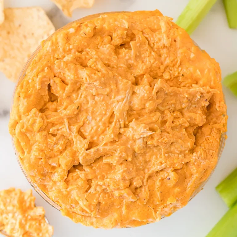 Cottage Cheese Buffalo Chicken Dip